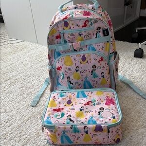 Disney Princess Backpack & Lunchbox Set